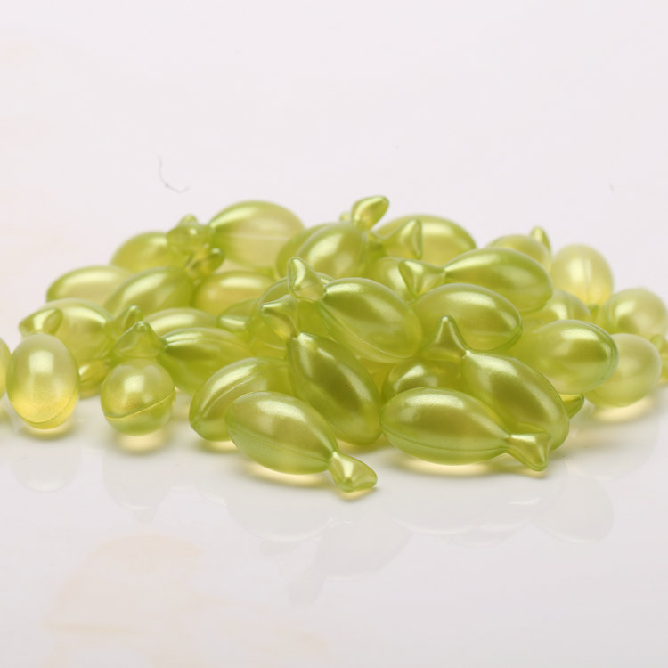 Grape Seed-Shaped Cleansing Oil Soft Capsule