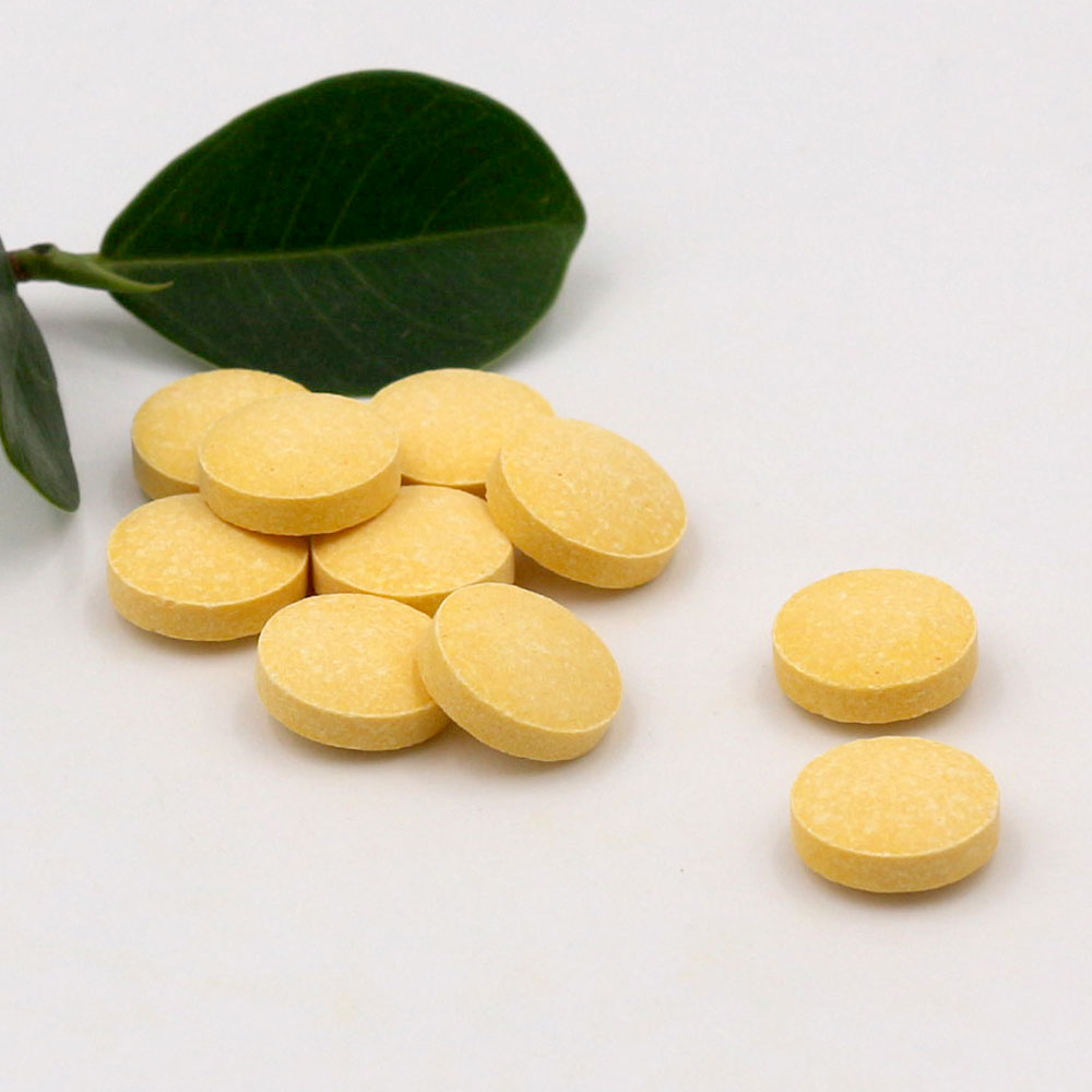 1 tablet provides 6 kinds of vitamins supplements