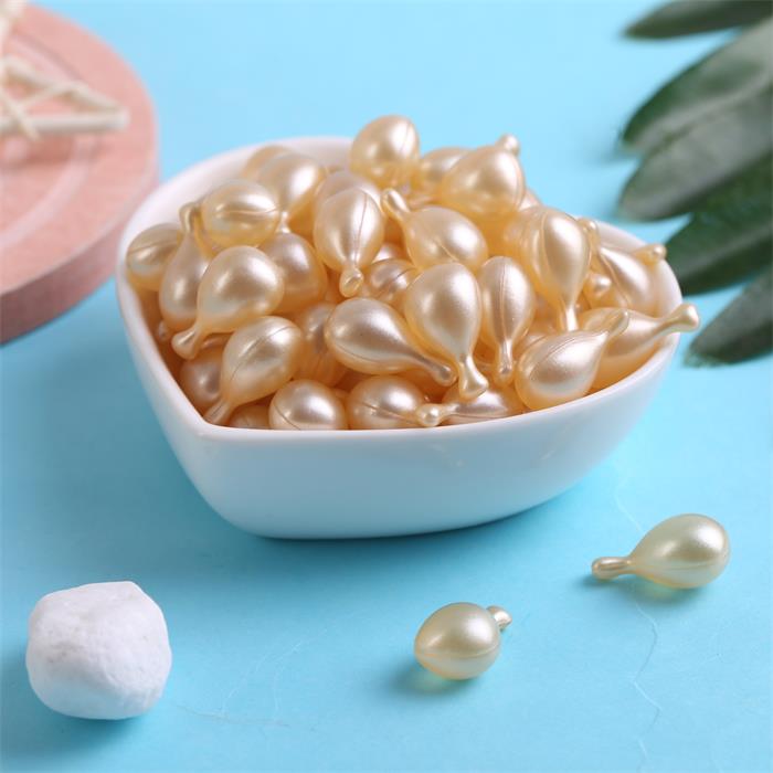 Pearl whitening facial serum capsules