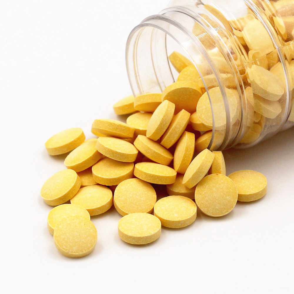 Curcumin herbal supplement tablets