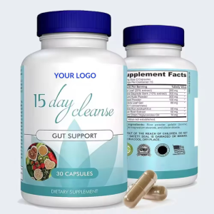 15 Day Cleanse Detox Capsules: Gut Support