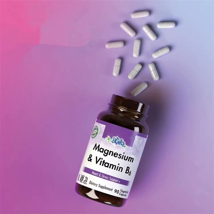 Magnesium & Vitamin B6 capsules