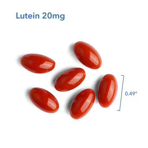 Lutein 20mg and Zeaxanthin Softgels Capsules