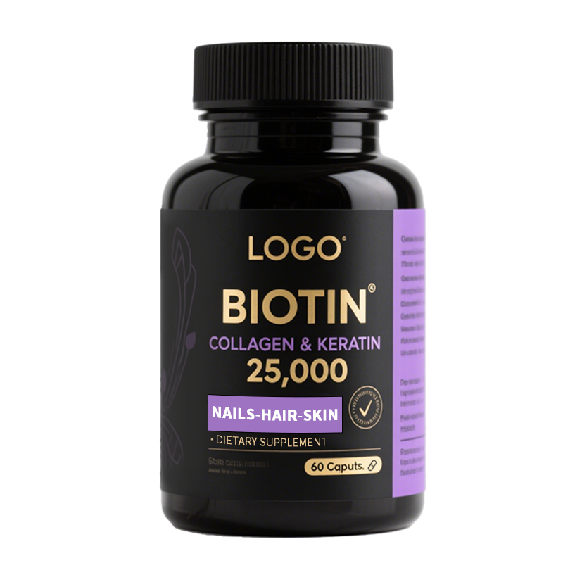 Biotin Collagen Capsules: Nourishing Hair, Nails, and Skin