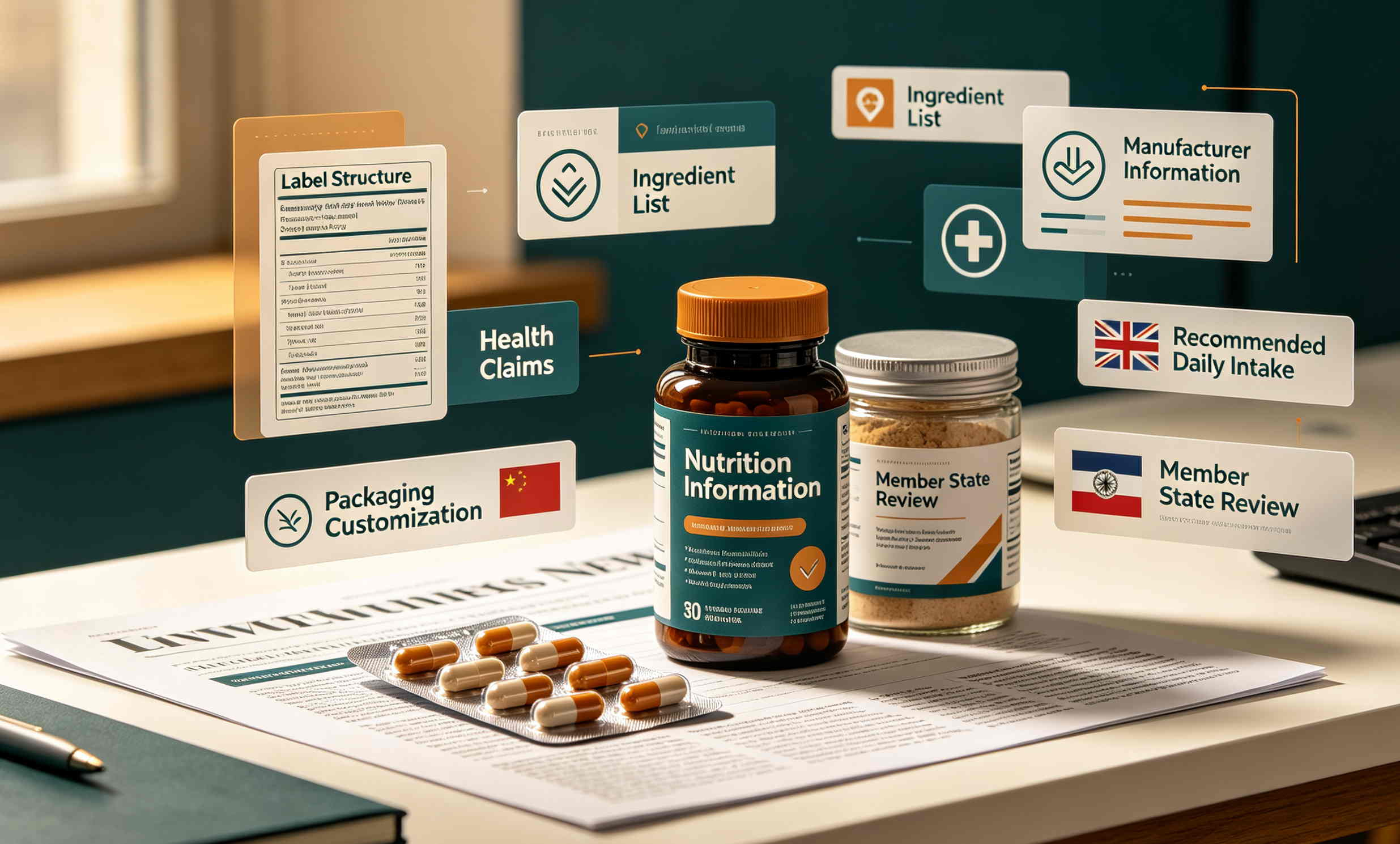 Supplement Labeling: US vs EU Requirements